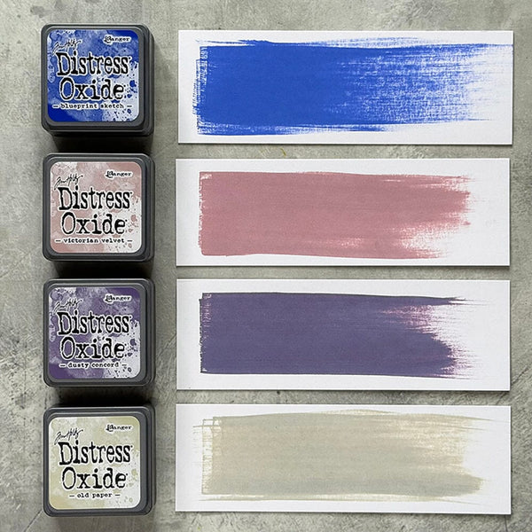 Mini Oxide Ink Pads Set 11 {purples} | Tim Holtz