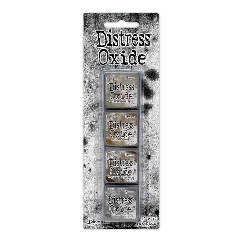 Mini Oxide Ink Pads Set 12 {neutrals} | Tim Holtz