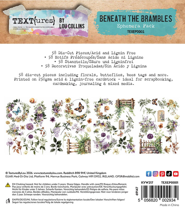 Beneath the Brambles TEXT{ures} Ephemera Pack