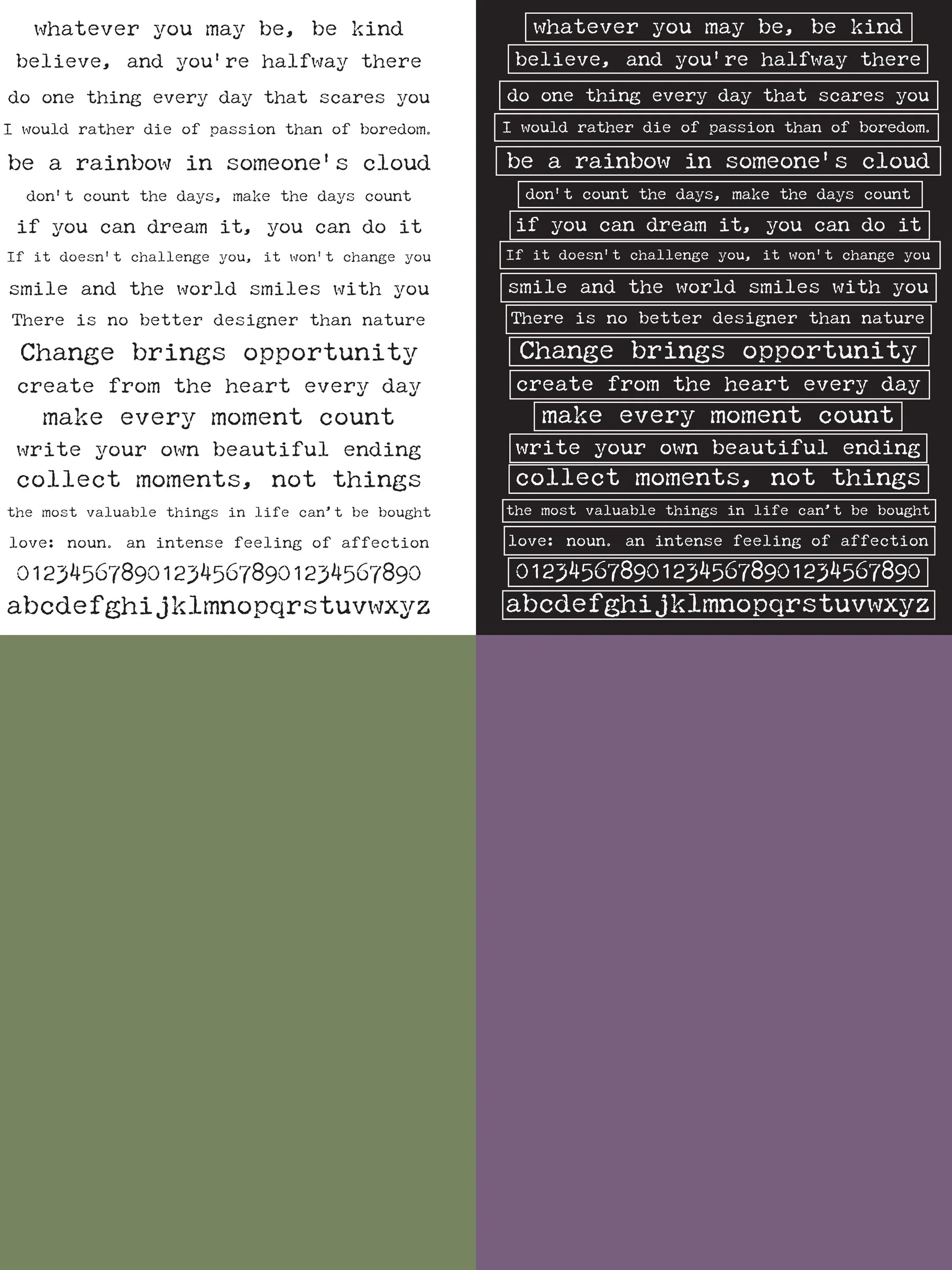 Beneath the Brambles TEXT{ures} Laser Cut Sentiment Pack