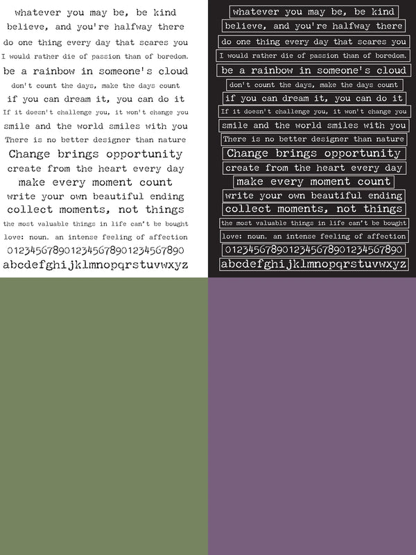 Beneath the Brambles TEXT{ures} Laser Cut Sentiment Pack