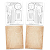 Stitch Pattern Vol 2 6x8 Rub-on Transfer Set