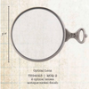 Ornements métalliques de lentille optique | idée-ologie 
