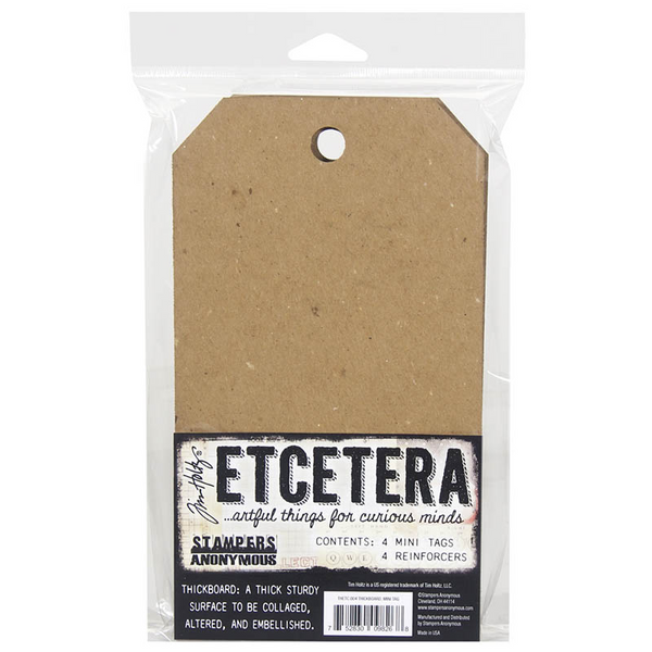 Etcetera Tags {Thickboards} | Tim Holtz {multiple sizes}
