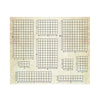 Acrylic Stamping Grid Blocks {set of 9}