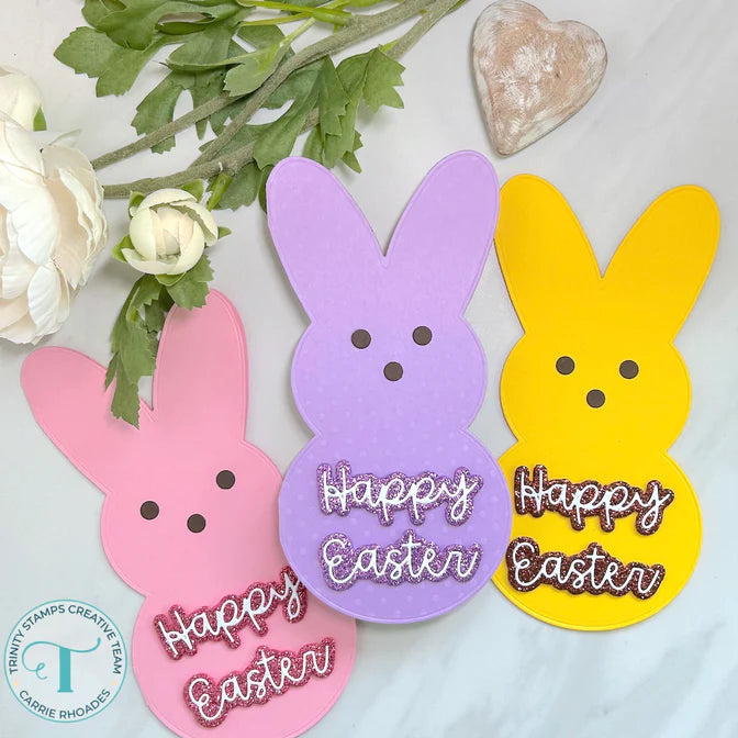 Squishy Bunny-Shaped Card Die Set
