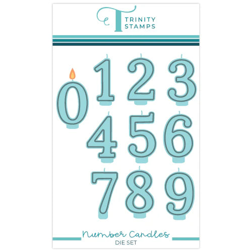 Number Candles Coordinating Die Set