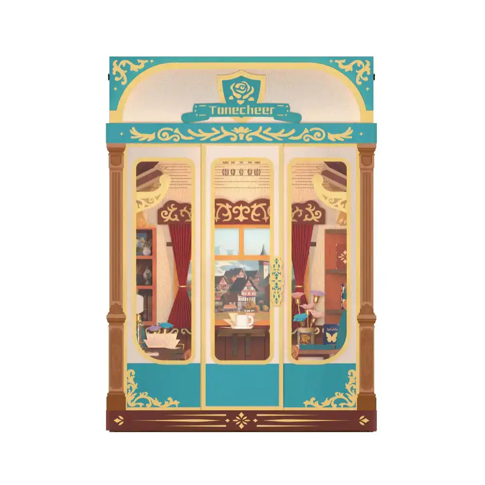 European Travels Motion Scene Diorama Book Nook Kit