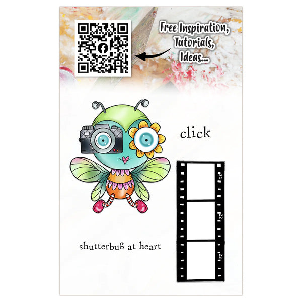 Shutter Bug A7 Clear Stamp Set No. 1279
