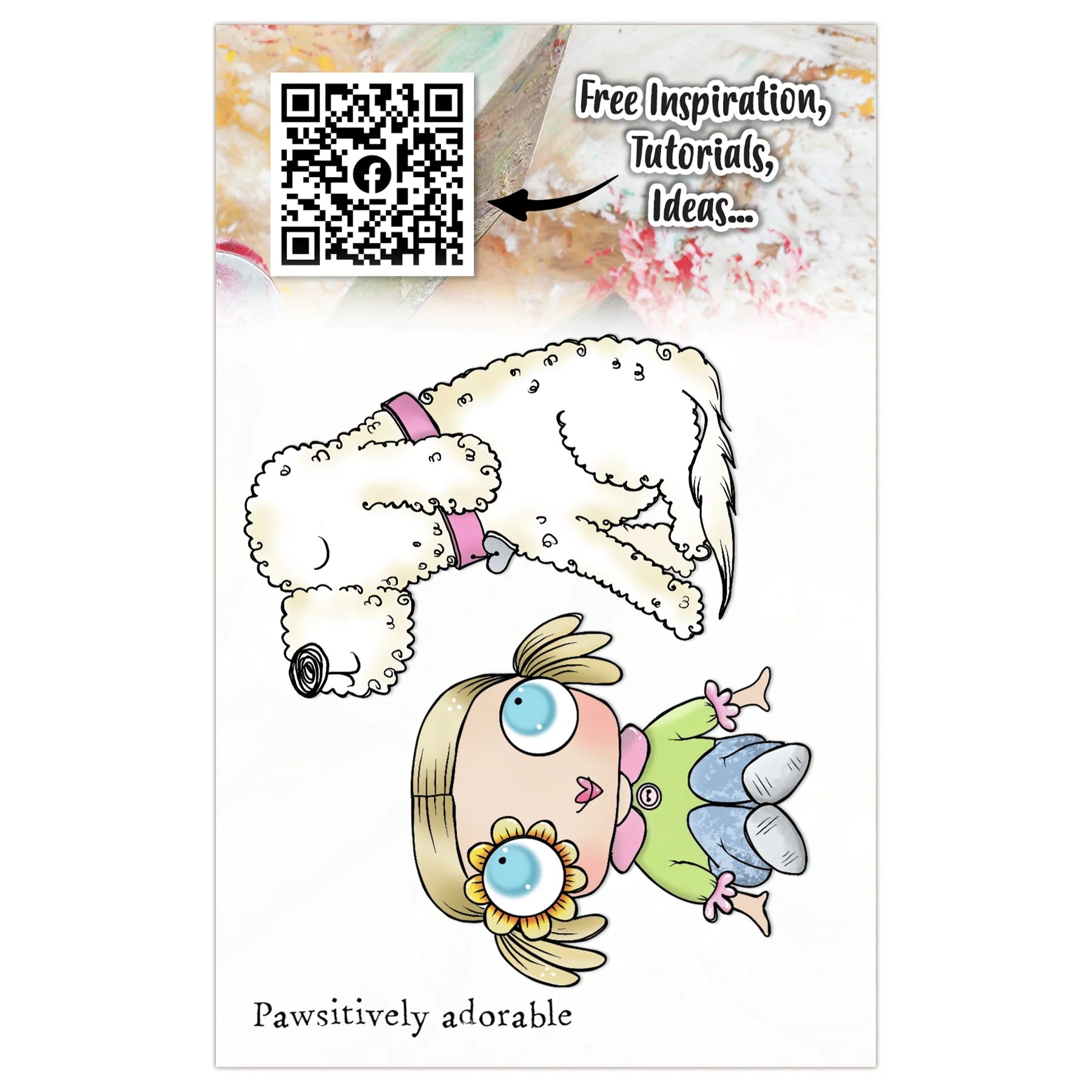Pawsitively Perfect A7 Clear Stamp Set No. 1286