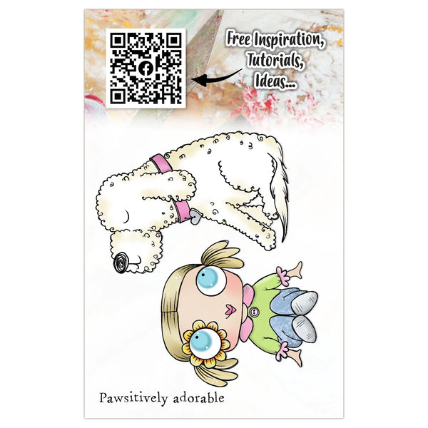 Pawsitively Perfect A7 Clear Stamp Set No. 1286