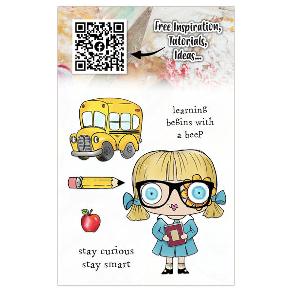 School Daze A7 Clear Stamp Set No. 1287