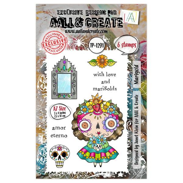 {coming soon!} Marigold A7 Stamp Set No. 1291