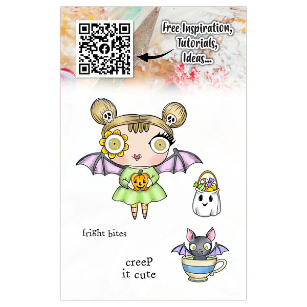 {coming soon!} Fright Bites A7 Stamp Set No. 1299