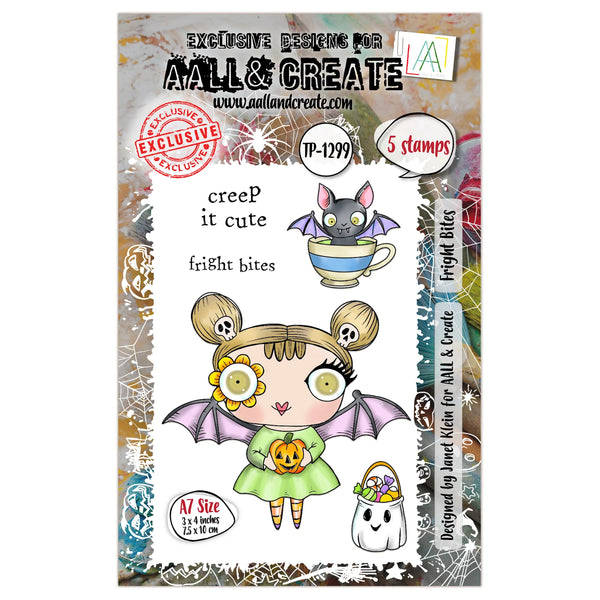 {coming soon!} Fright Bites A7 Stamp Set No. 1299