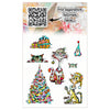 Catmas Capers {Christmas} A6 Clear Stamp Set No. 1321