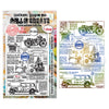 Global Gazette A7 Background Stamp No. 1343