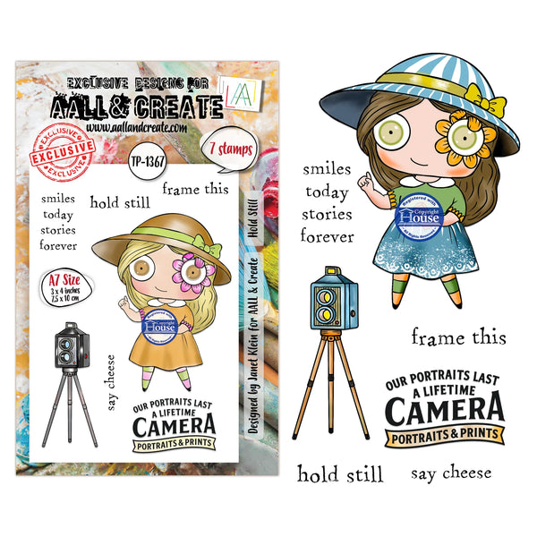 Through The Lens A5 Stamp Bundle | Janet Klein