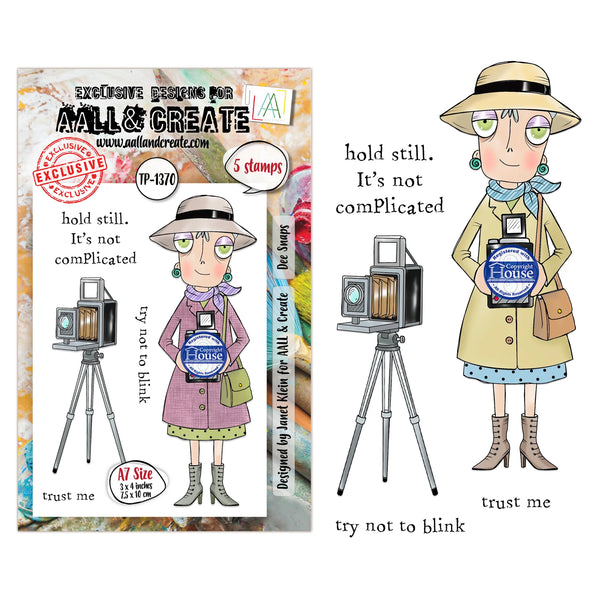 Through The Lens A5 Stamp Bundle | Janet Klein