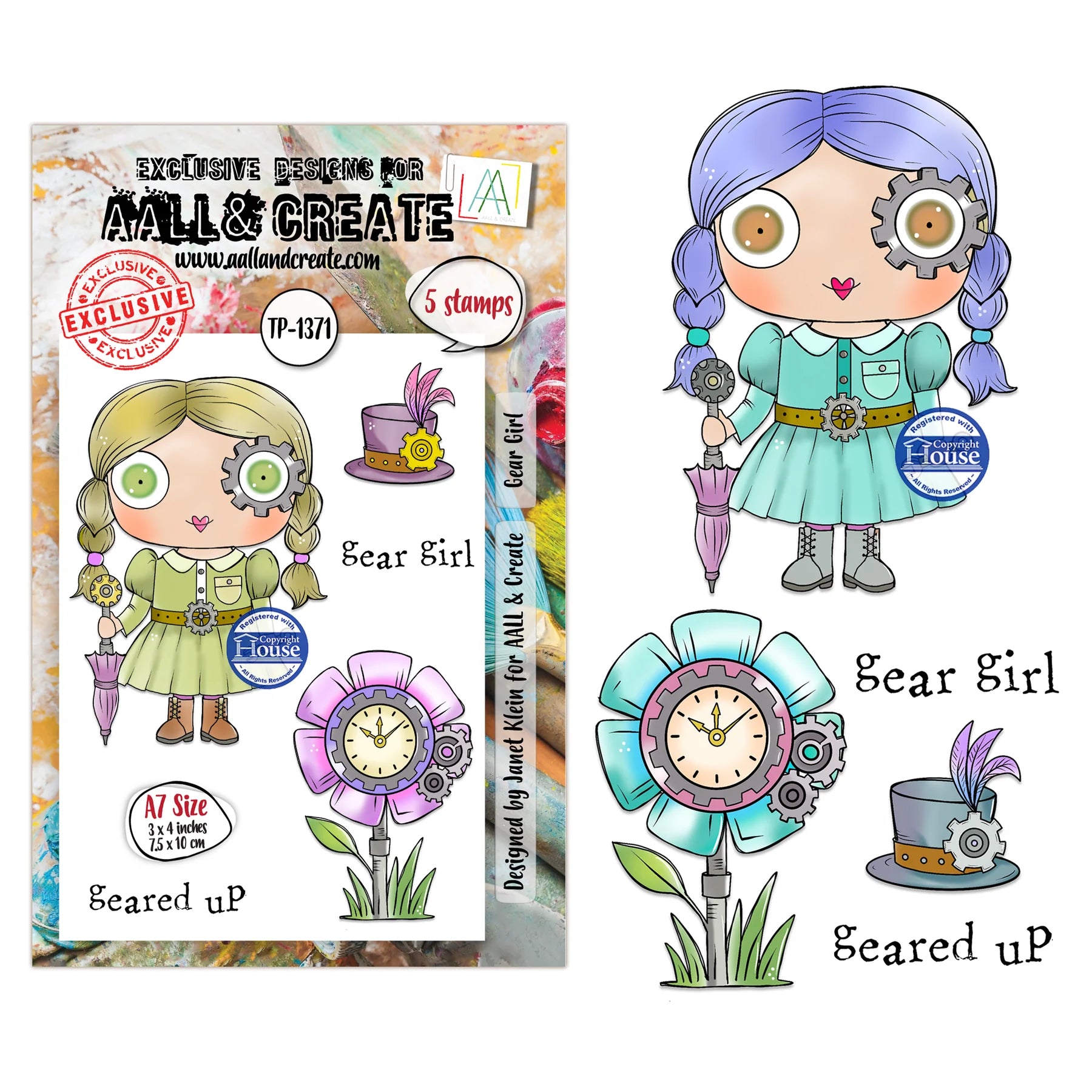 Janet Klein Steam & Wonder Stamp Bundle