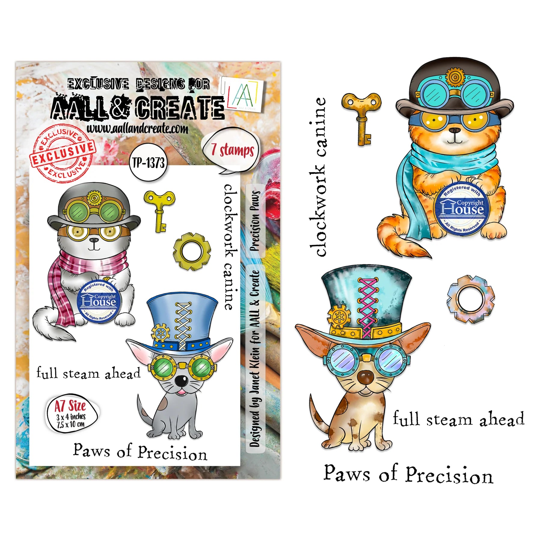 Janet Klein Steam & Wonder Stamp Bundle