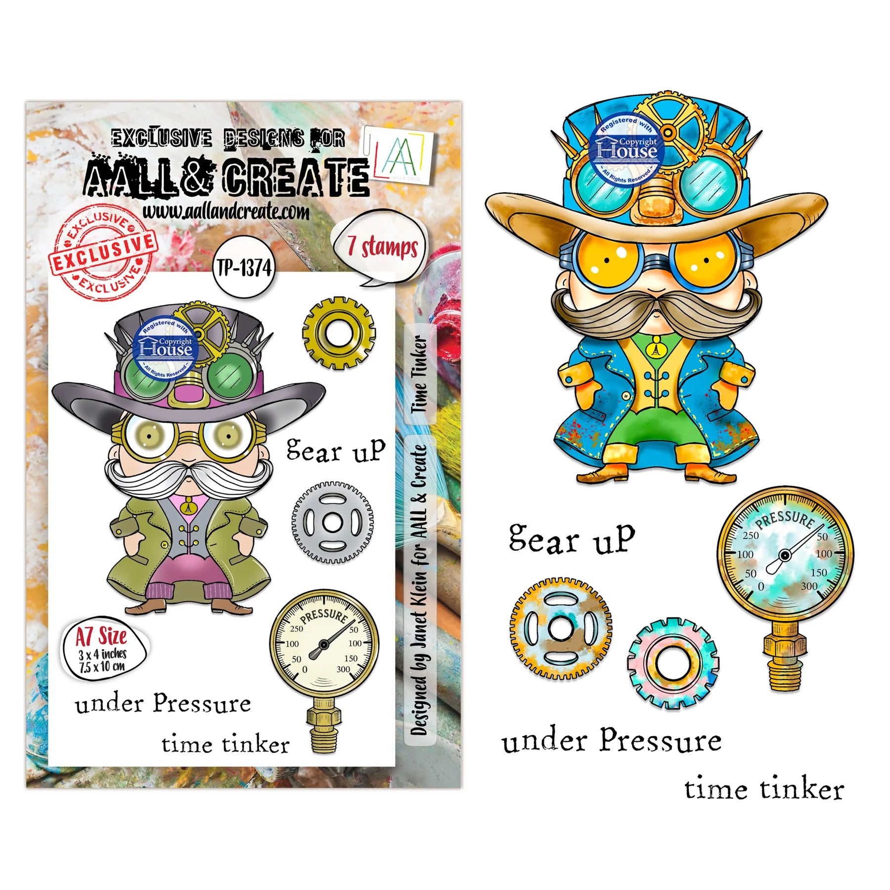 Janet Klein Steam & Wonder Stamp Bundle