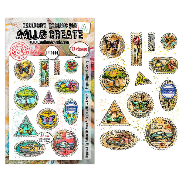 Royal Dispatch Series A7 Clear Stamp Set No. 1444