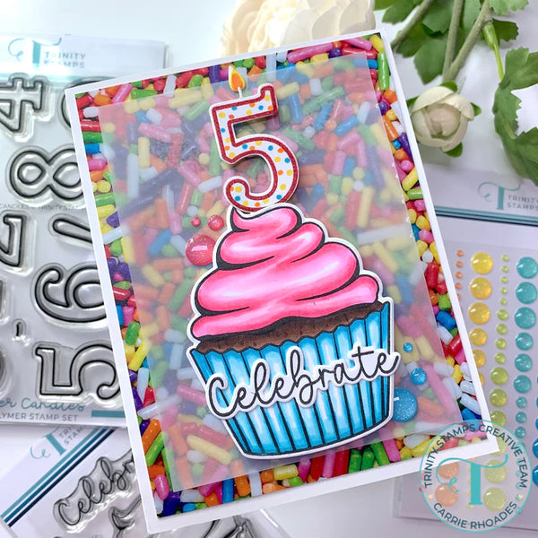 Number Candles Coordinating Die Set