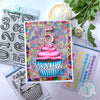 Celebration Cupcake 3x4 Stamp + Die Set
