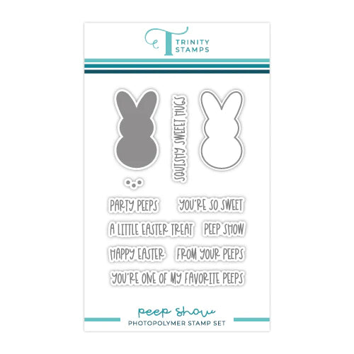 Peep Show 3x4 Stamp Set