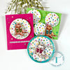 Circle Assortment Flat Acetate Shaker Pouches