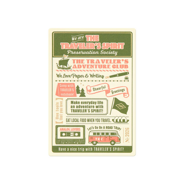 2026 Limited Edition Plastic Sheet | Passport Size