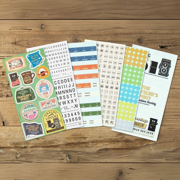 2026 Limited Edition Sticker Set | Traveler's Notebook Accessories