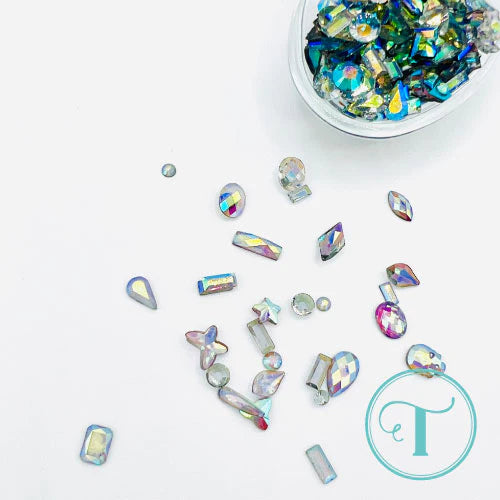 Slate Trinket Rhinestones