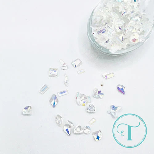 Alabaster Trinket Rhinestones