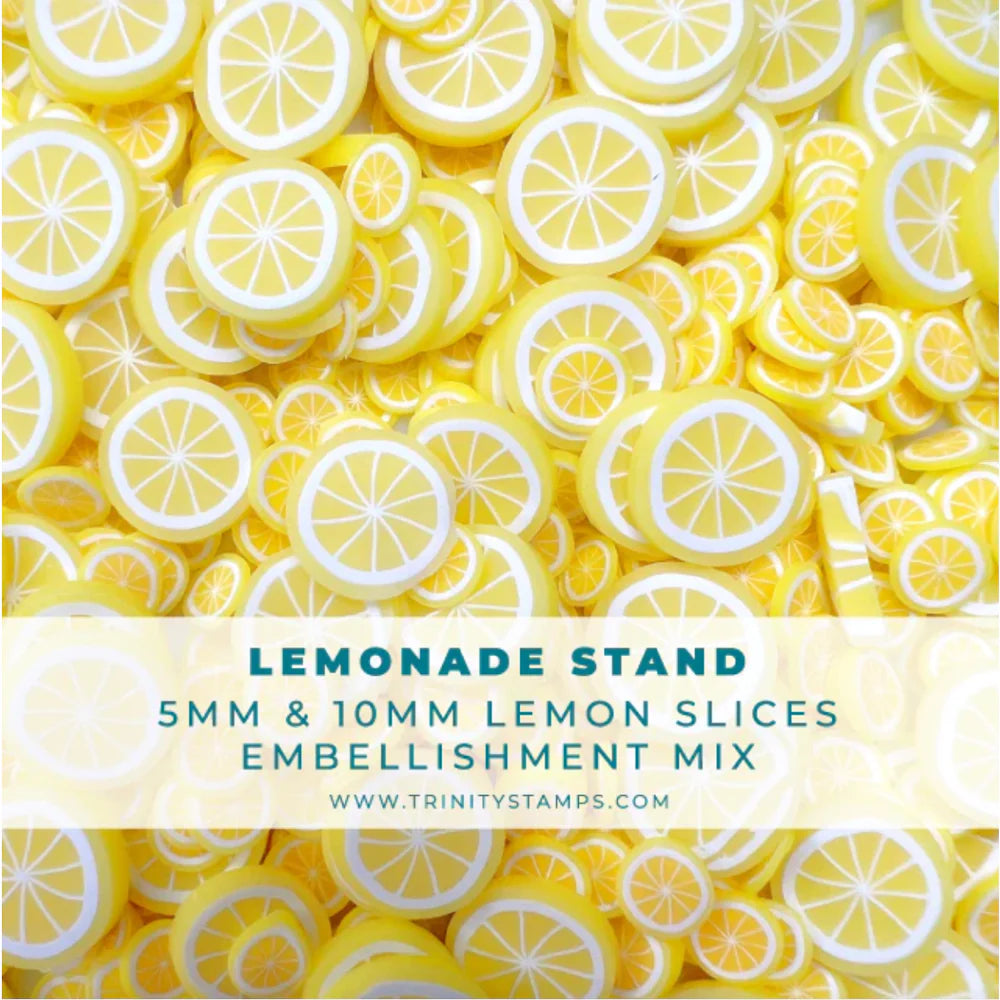 Lemonade Stand Clay Embellishments
