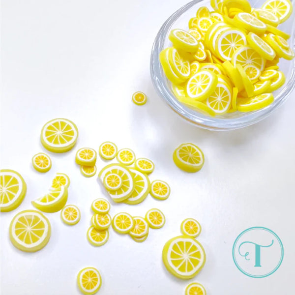 Lemonade Stand Clay Embellishments