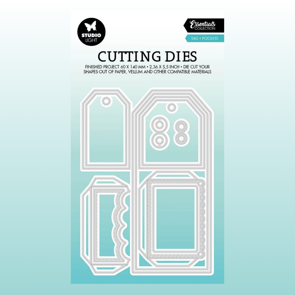 Tag + Pocket Essentials Cutting Die Set