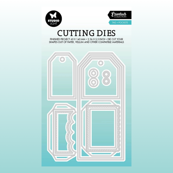 Tag + Pocket Essentials Cutting Die Set