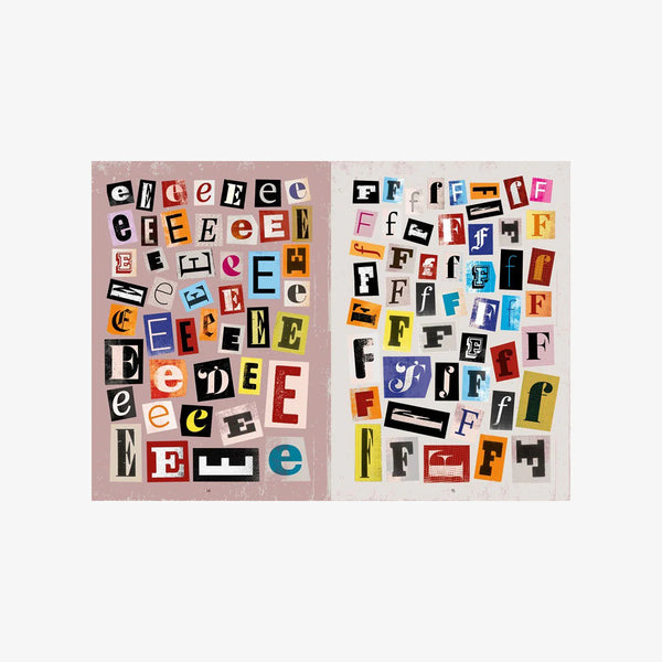 The Ransom Note Sticker Book