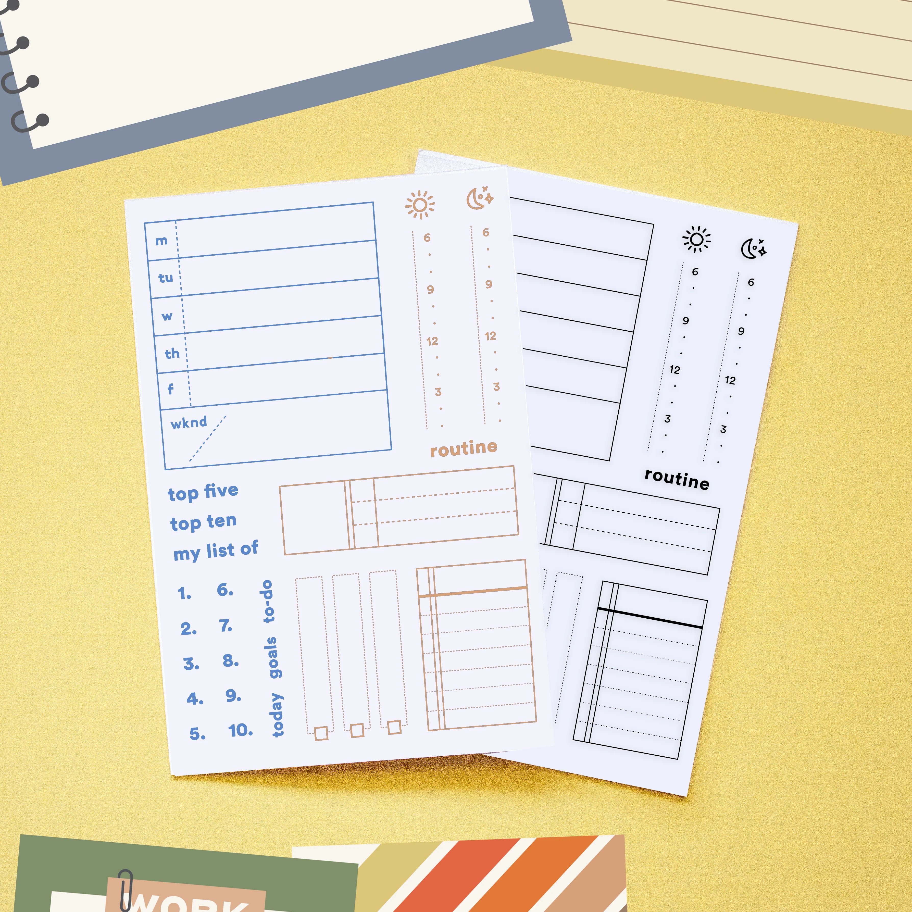 These Days {Throwback!} 4x6 Clear Stamp Set