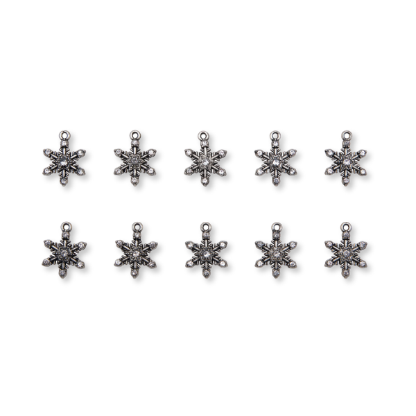Snowflakes Metal Adornments {Christmas 2023} | idea-ology