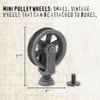 Mini Pulley Wheels | idea-ology