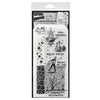 Halloween Sketch Mixed Media Stamp + Stencil Set {Halloween} | Tim Holtz