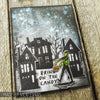 Halloween Sketch Mixed Media Stamp + Stencil Set {Halloween} | Tim Holtz