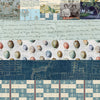 Palette Collection: Blue | Double-Sided Cardstock Paper Pack | idea-ology