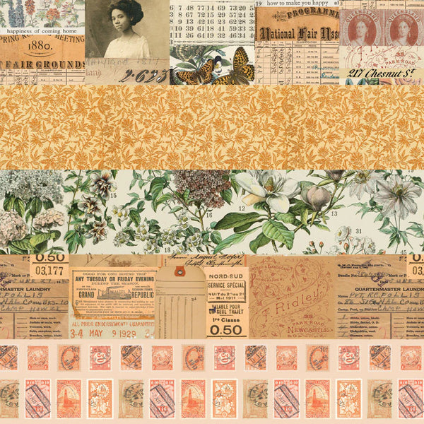 Palette Collection: Orange | Double-Sided Cardstock Paper Pack | idea-ology