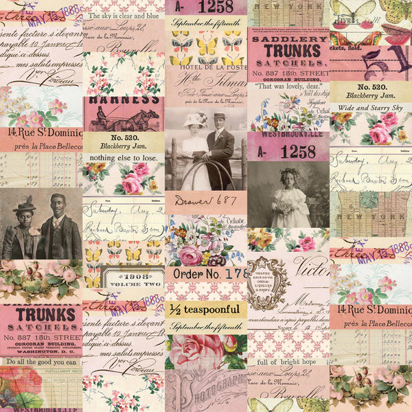 Palette Collection: Pink | Double-Sided Cardstock Paper Pack | idea-ology