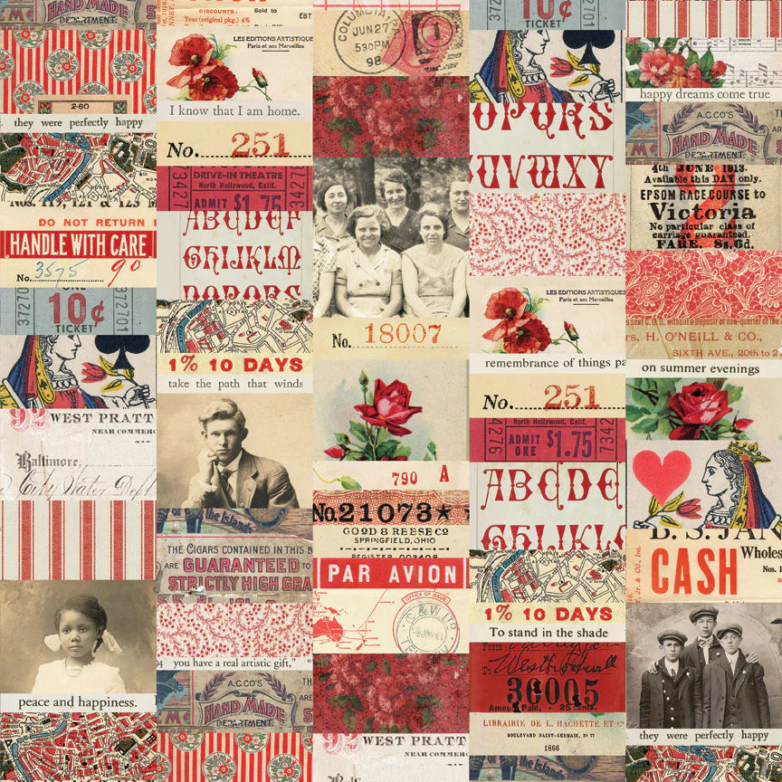 Palette Collection: Red | Double-Sided Cardstock Paper Pack | idea-ology