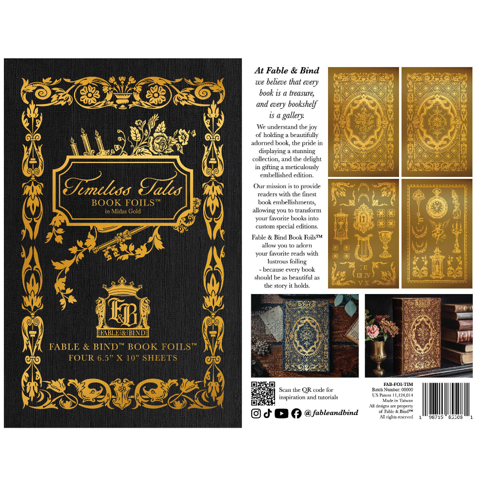 Timeless Tales Book Foils